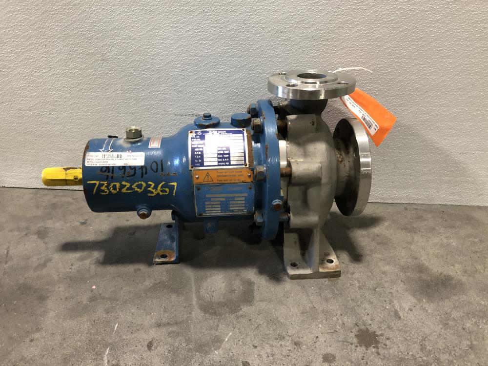 Klaus Union 3" x 2" Stainless Steel Centrifugal Pump, SLM-N-50-160-130S1